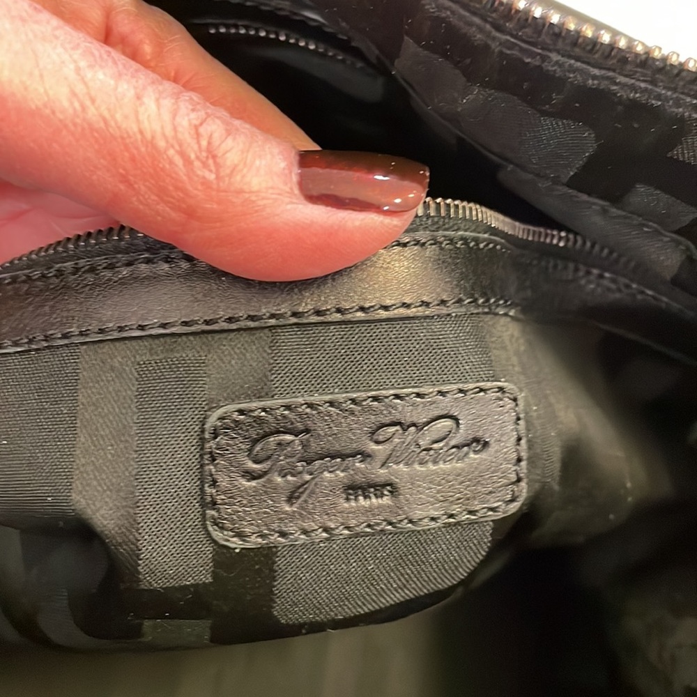 ROGER VIVIER PARIS  BLACK TOTE BAG - Picture 9 of 11